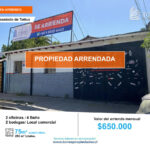 LOCAL COMERCIAL ARRENDADO - NI DISPONIBLE Torres Propiedades arrienda Local comercial en San Felipe 250 m² 5