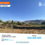 Terreno de 889 m2 en Rinconada de Los Andes. 5