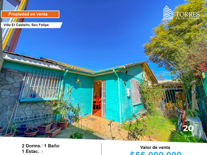 Casa en venta en San Felipe, Villa El Castaño 3