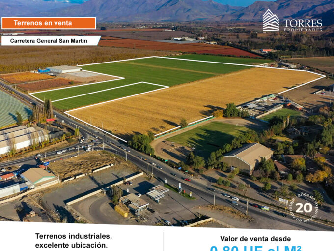 Terrenos industriales en Carretera General San Martin. 10