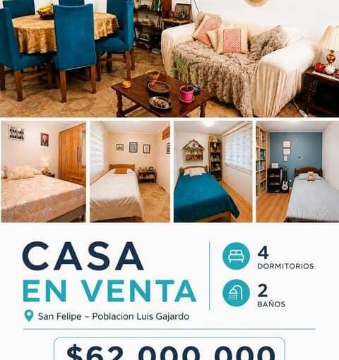 CASA EN VENTA 4 DORMITORIOS 2 BAÑOS – SAN FELIPE 9
